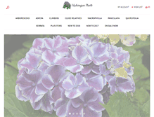 Tablet Screenshot of hydrangeasplus.com